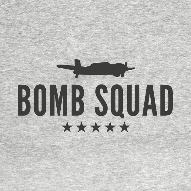 Bomb Squad Bomber Plane World War II by notami